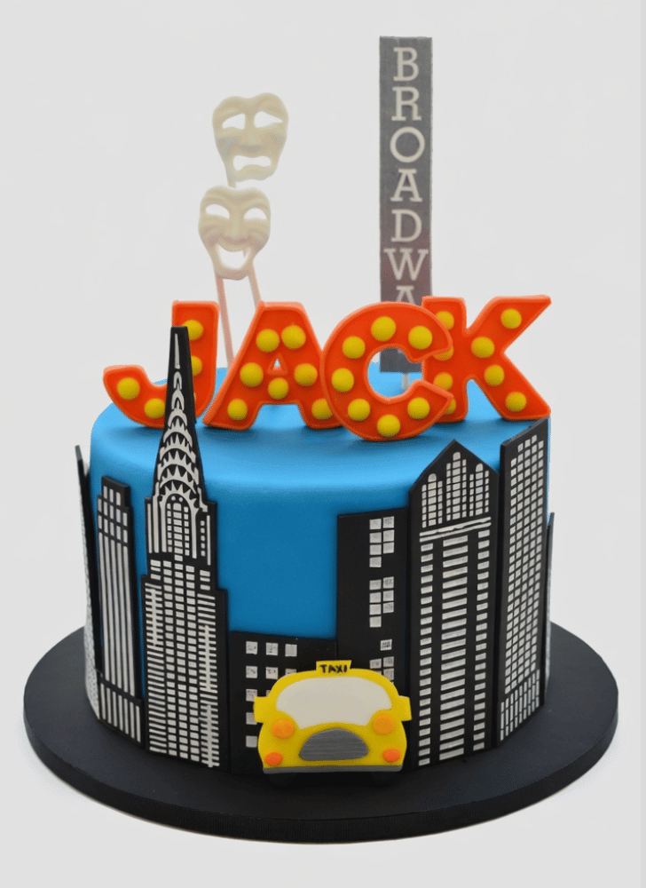 Beauteous New York Cake