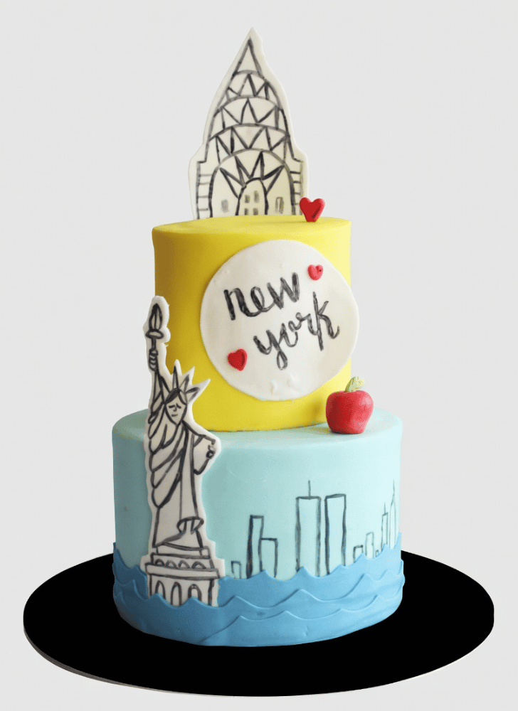 Captivating New York Cake
