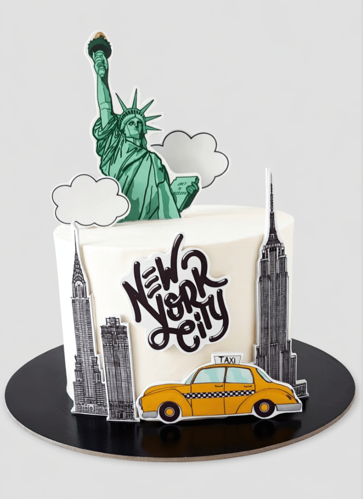 Elegant New York Cake