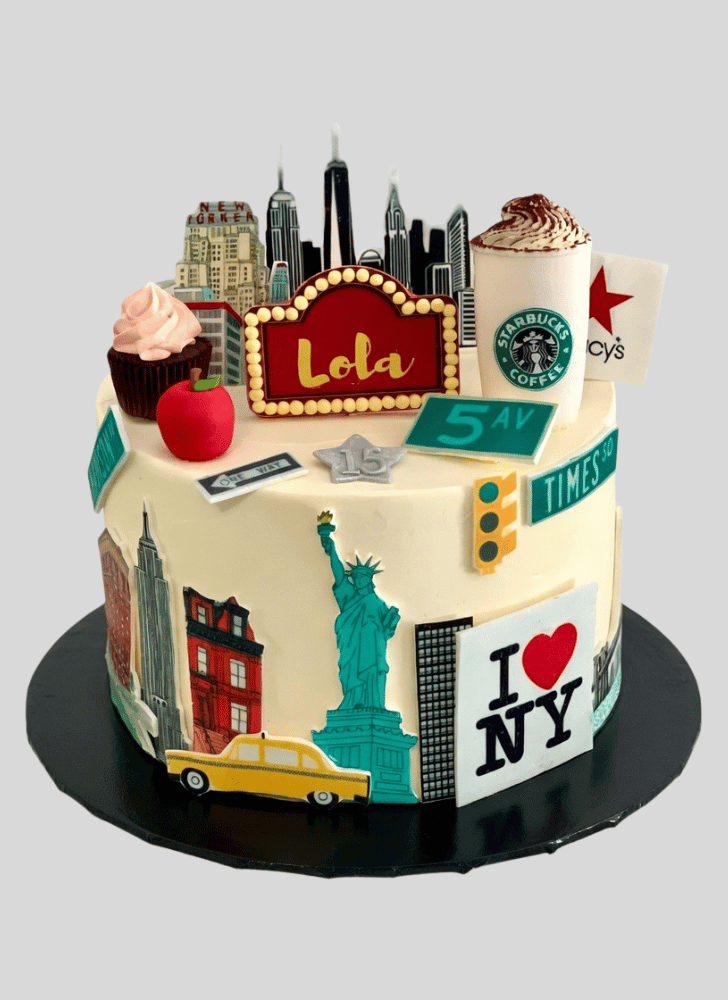 Fascinating New York Cake