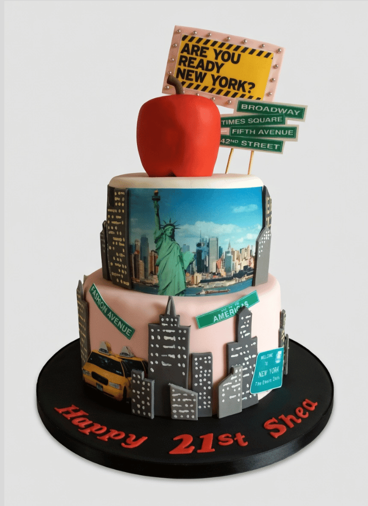 Graceful New York Cake