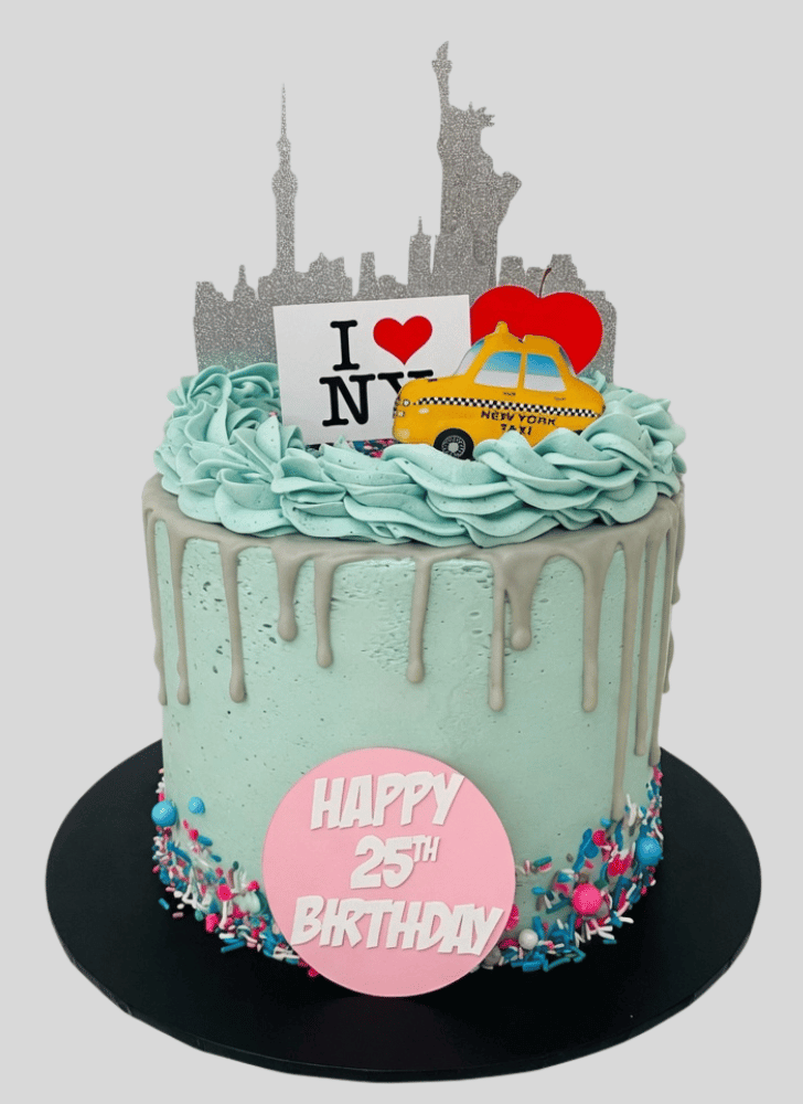 Pretty New York Cake