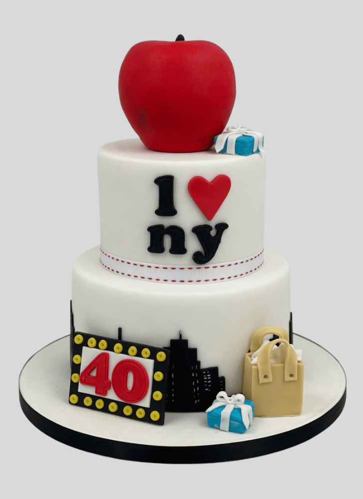 Radiant New York Cake