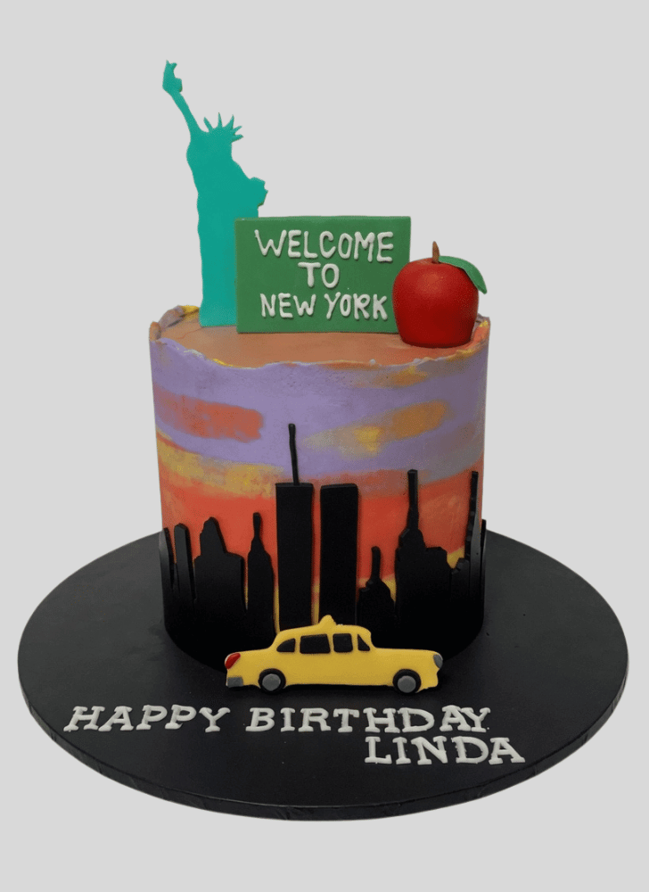 Wonderful New York Cake Design