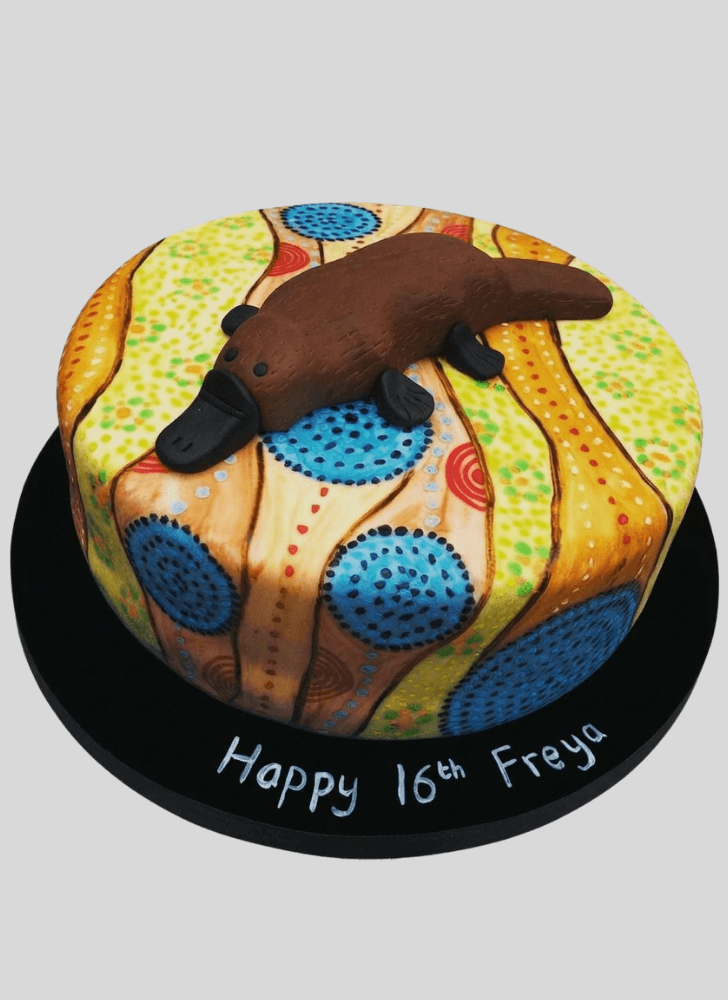 Charming Platypus Cake