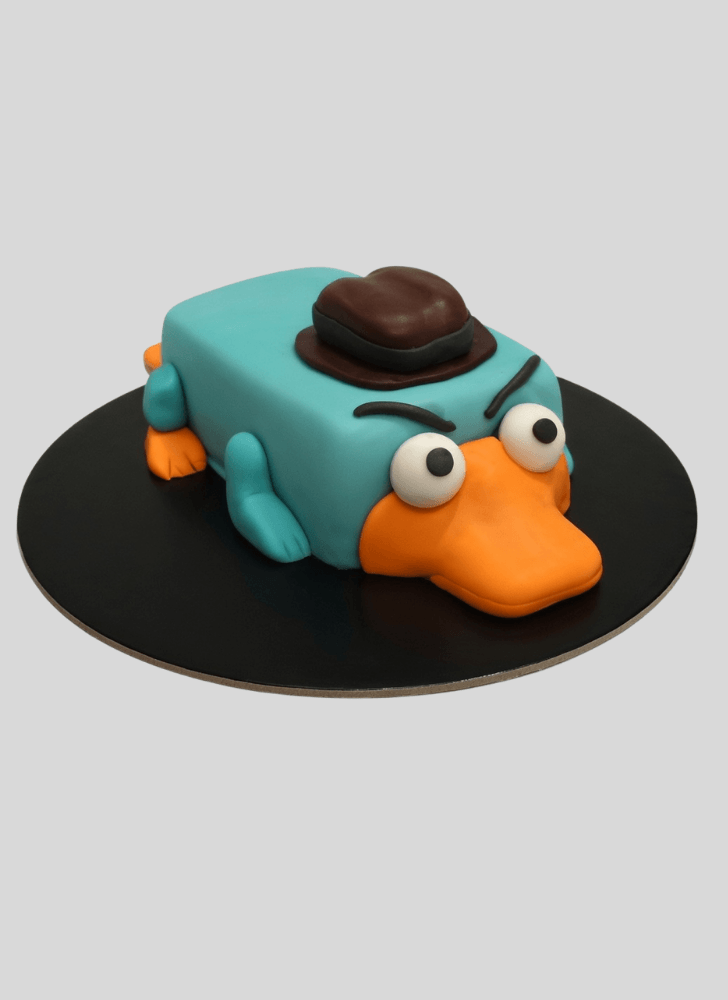 Cute Platypus Cake