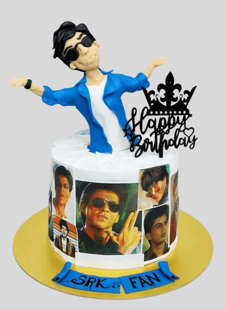 Wonderful Shahrukh Khan Cake Design