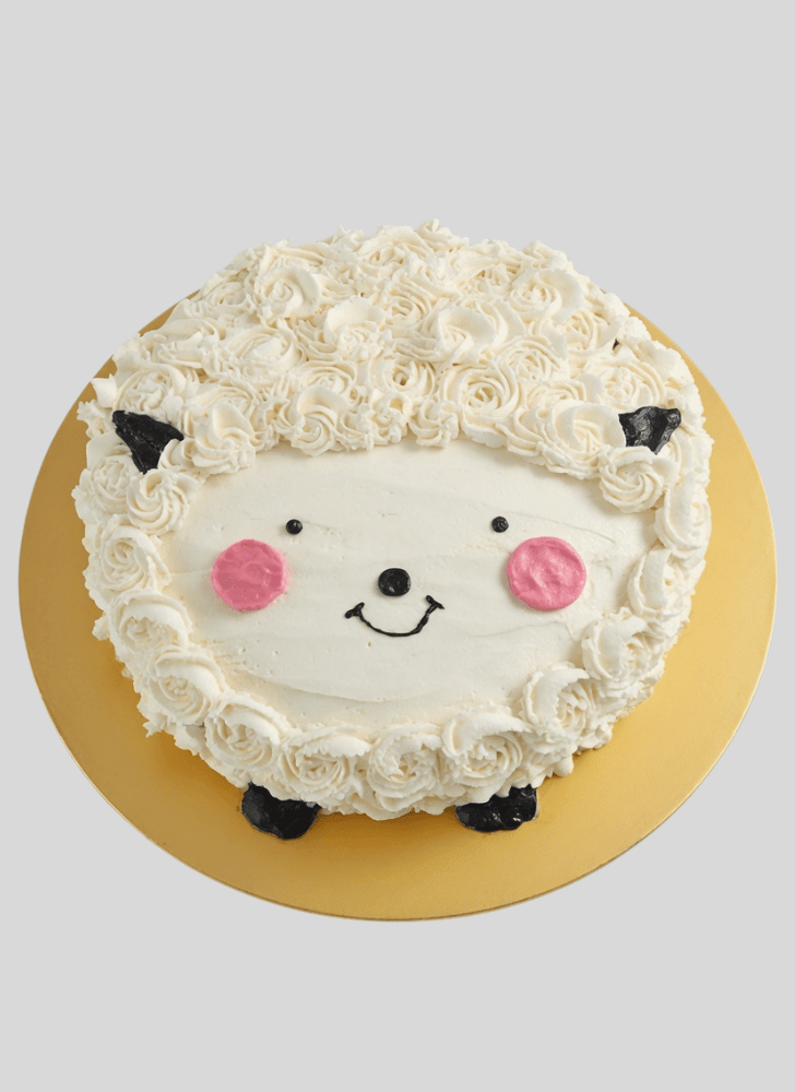 Cute Sheep Cake