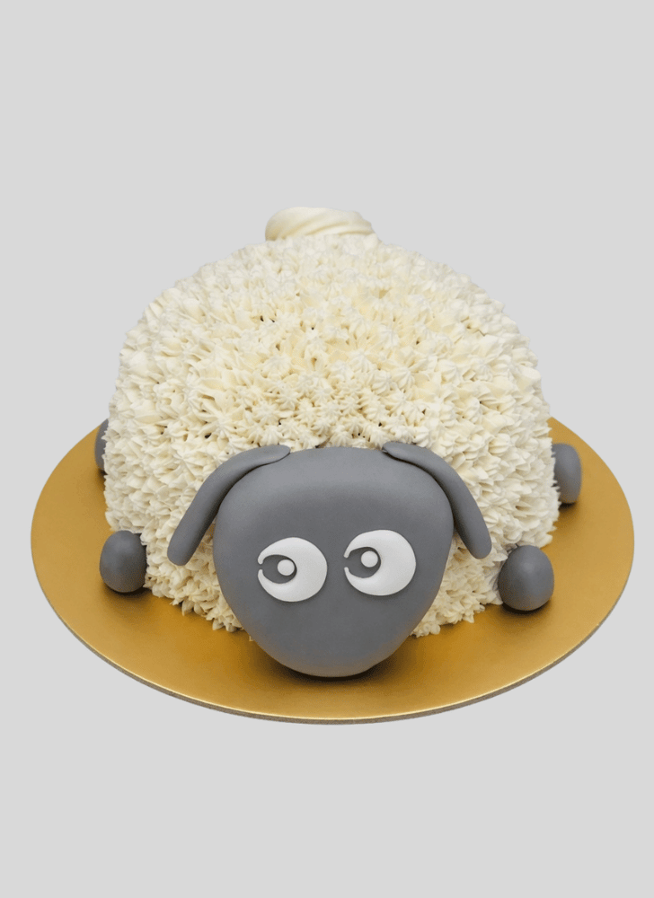 Dazzling Sheep Cake