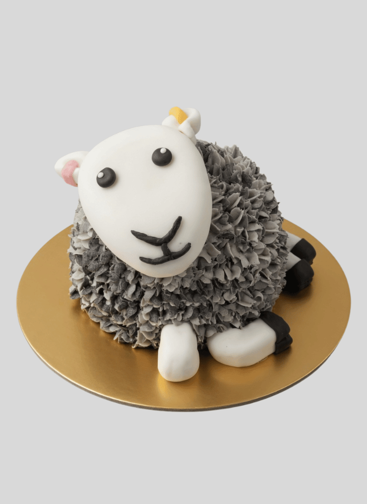 Delicate Sheep Cake