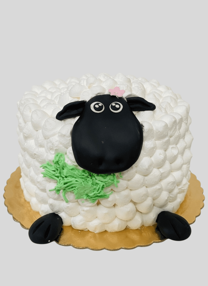 Delightful Sheep Cake