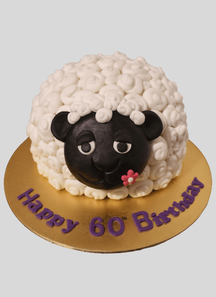 Elegant Sheep Cake
