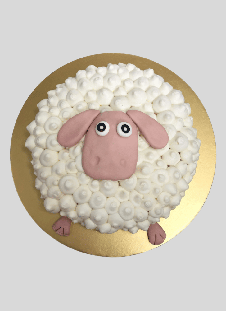 Enthralling Sheep Cake