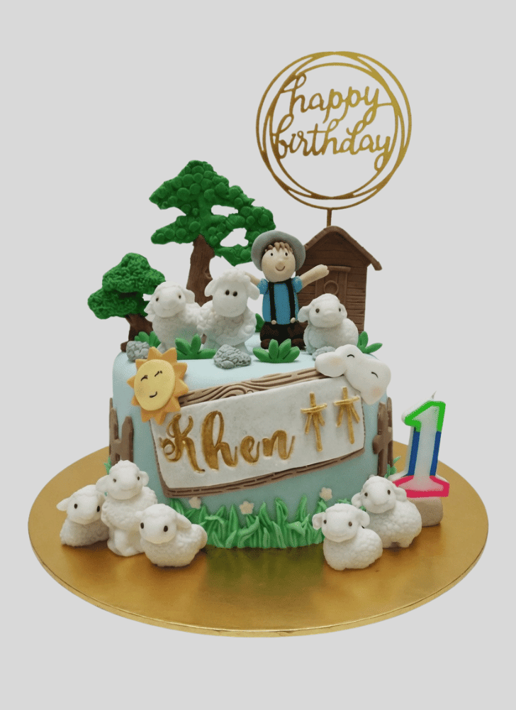 Exquisite Sheep Cake