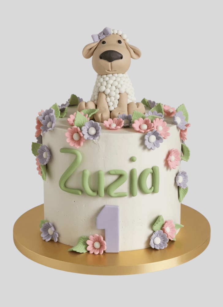 Fair Sheep Cake
