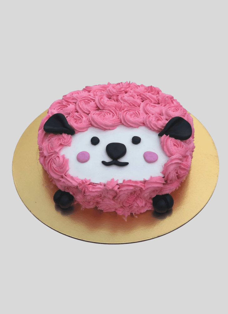 Handsome Sheep Cake