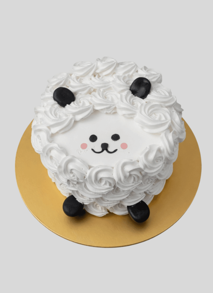 Pleasing Sheep Cake