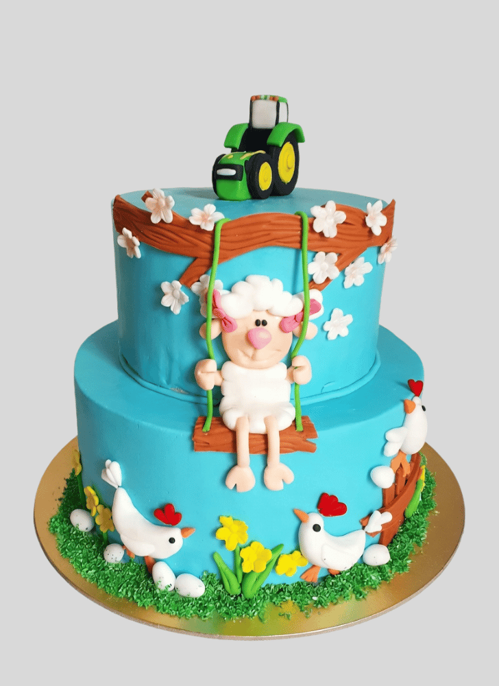 Radiant Sheep Cake