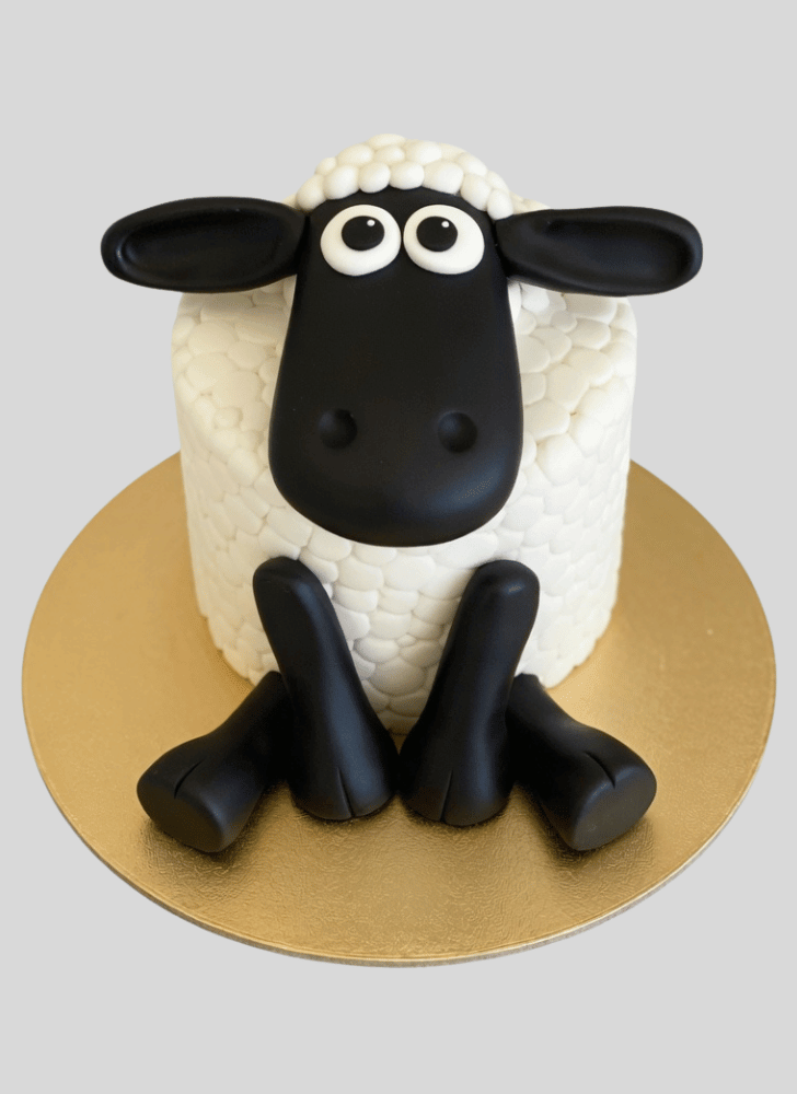 Wonderful Sheep Cake Design
