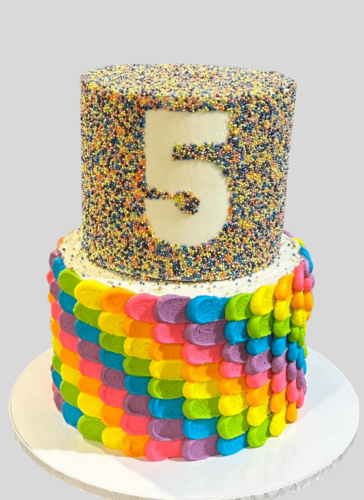 Bewitching Sprinkles Cake