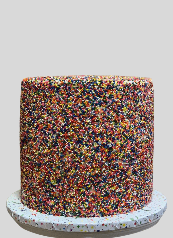 Comely Sprinkles Cake