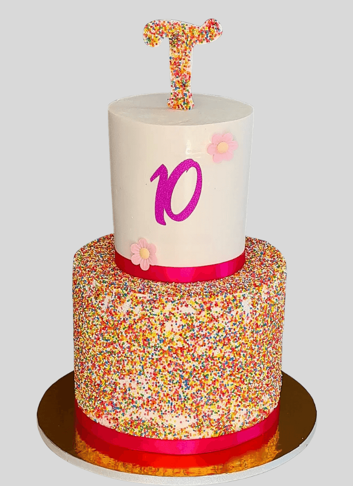 Cute Sprinkles Cake