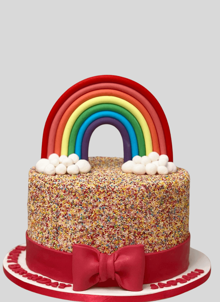 Delightful Sprinkles Cake