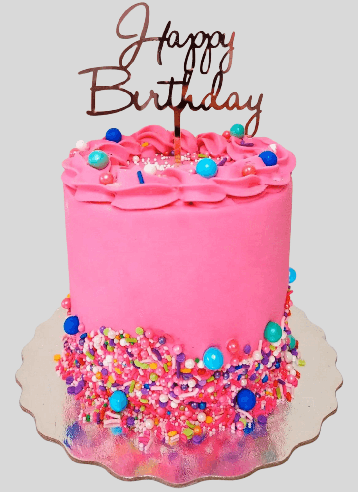 Handsome Sprinkles Cake