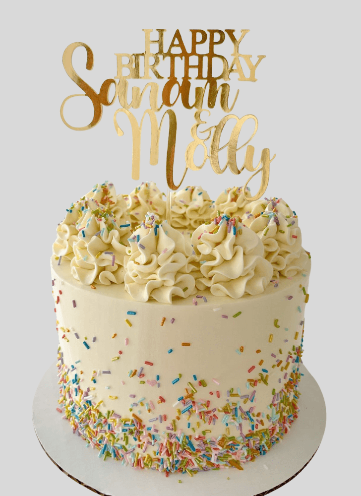 Pleasing Sprinkles Cake