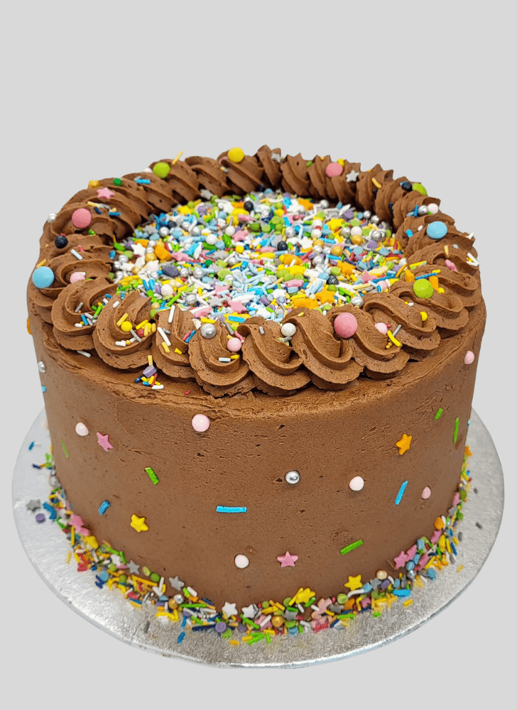 Stunning Sprinkles Cake