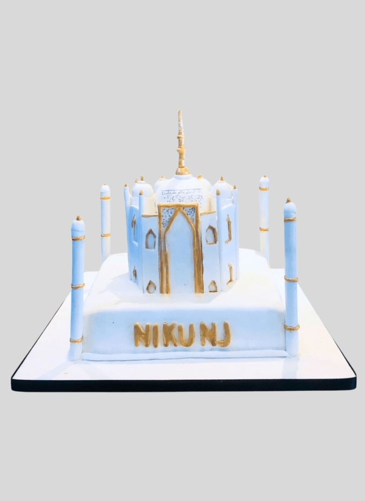Appealing Taj Mahal Cake