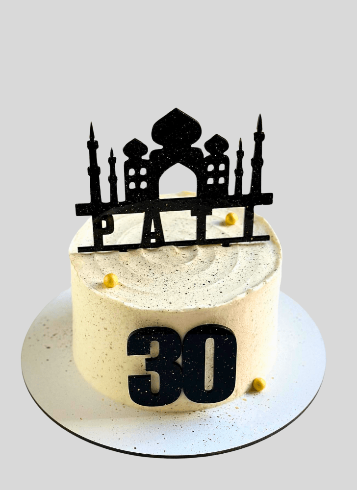 Charming Taj Mahal Cake