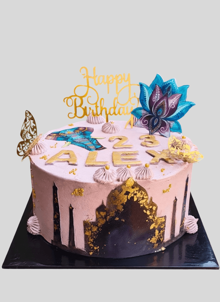 Cute Taj Mahal Cake