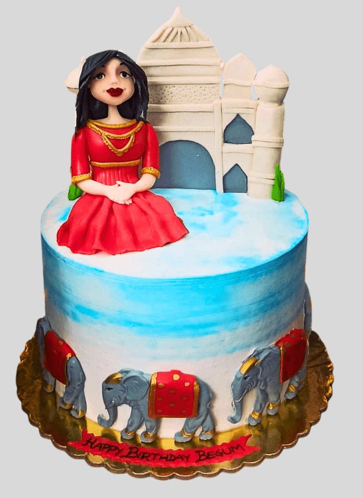 Graceful Taj Mahal Cake