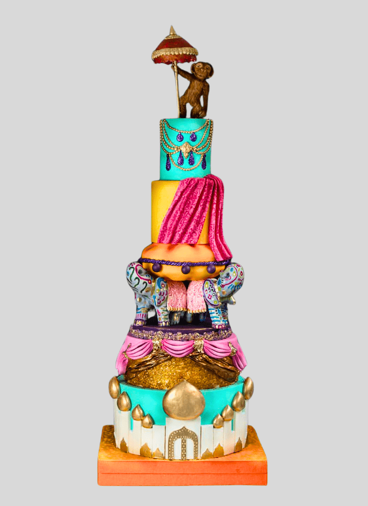 Magnetic Taj Mahal Cake