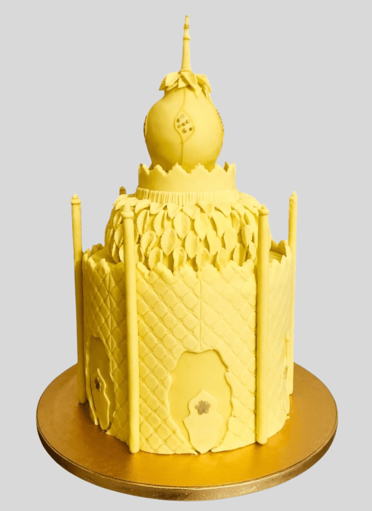 Mesmeric Taj Mahal Cake