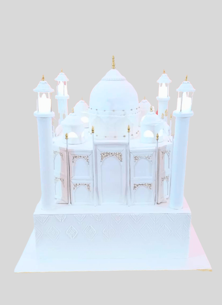Nice Taj Mahal Cake