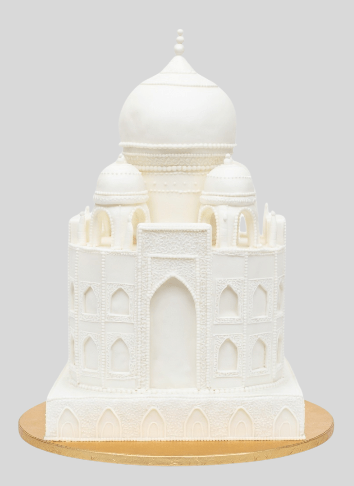 Shapely Taj Mahal Cake