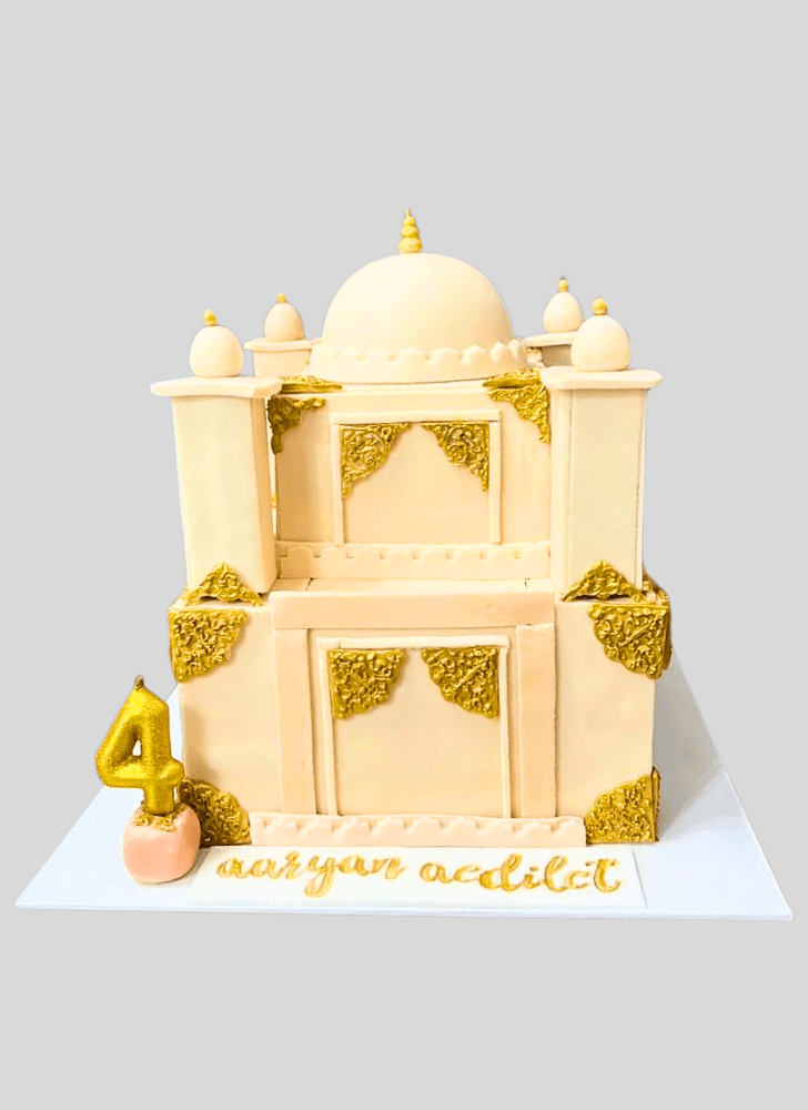 Slightly Taj Mahal Cake