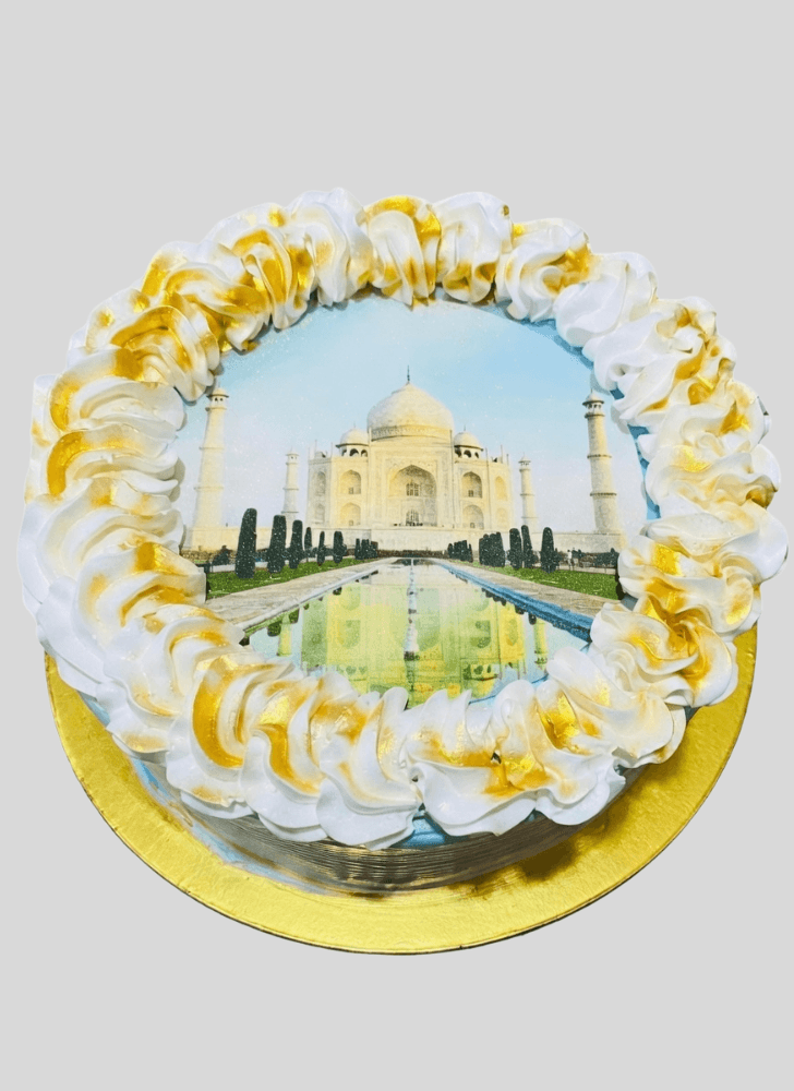 Wonderful Taj Mahal Cake Design