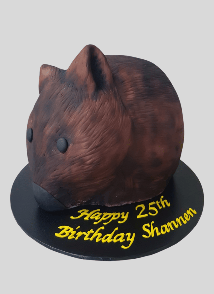 Delicate Wombat Cake