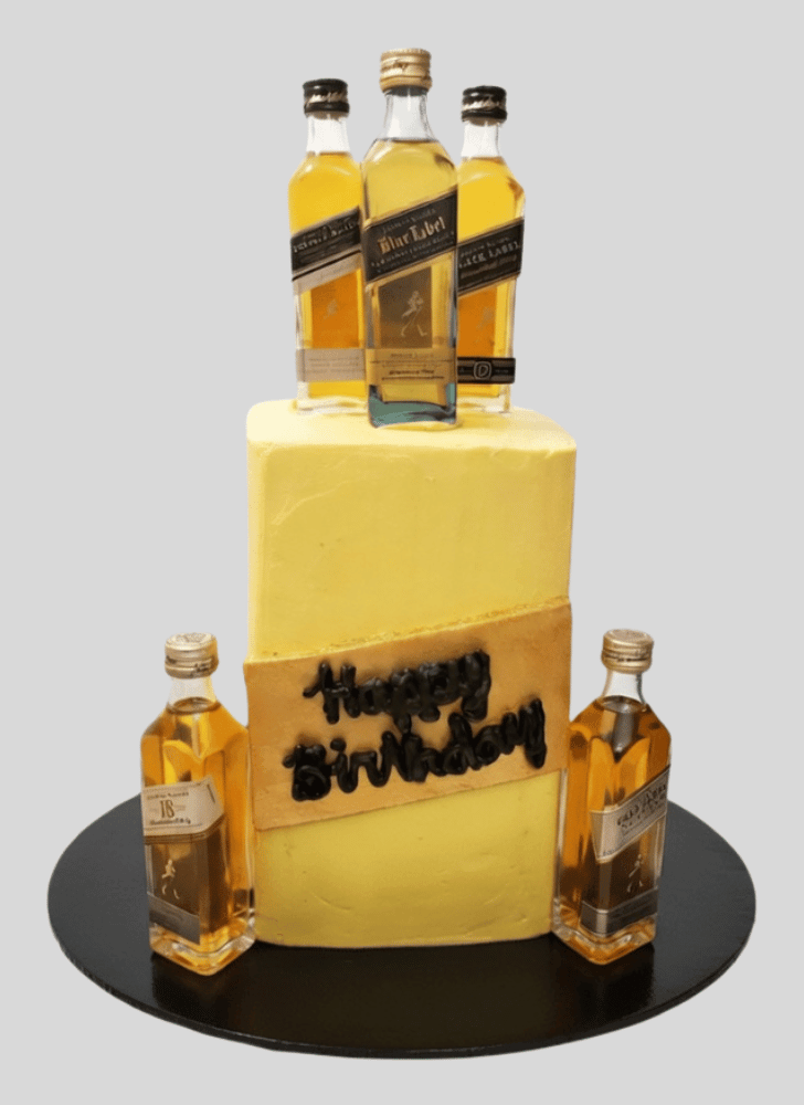 Adorable Alcohol Cake