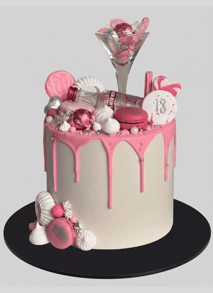 Beauteous Alcohol Cake