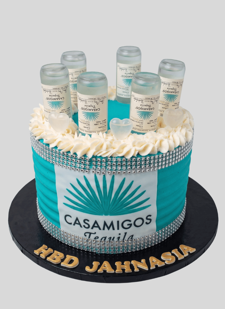 Charming Alcohol Cake