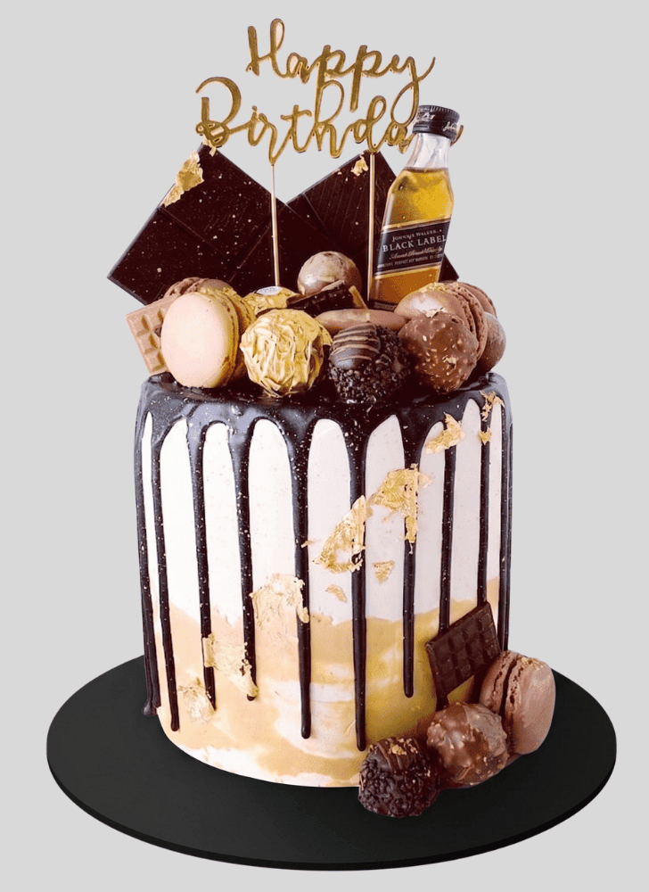 Delightful Alcohol Cake