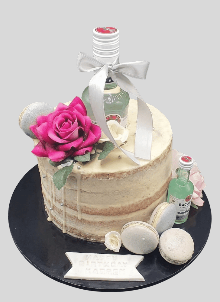 Elegant Alcohol Cake