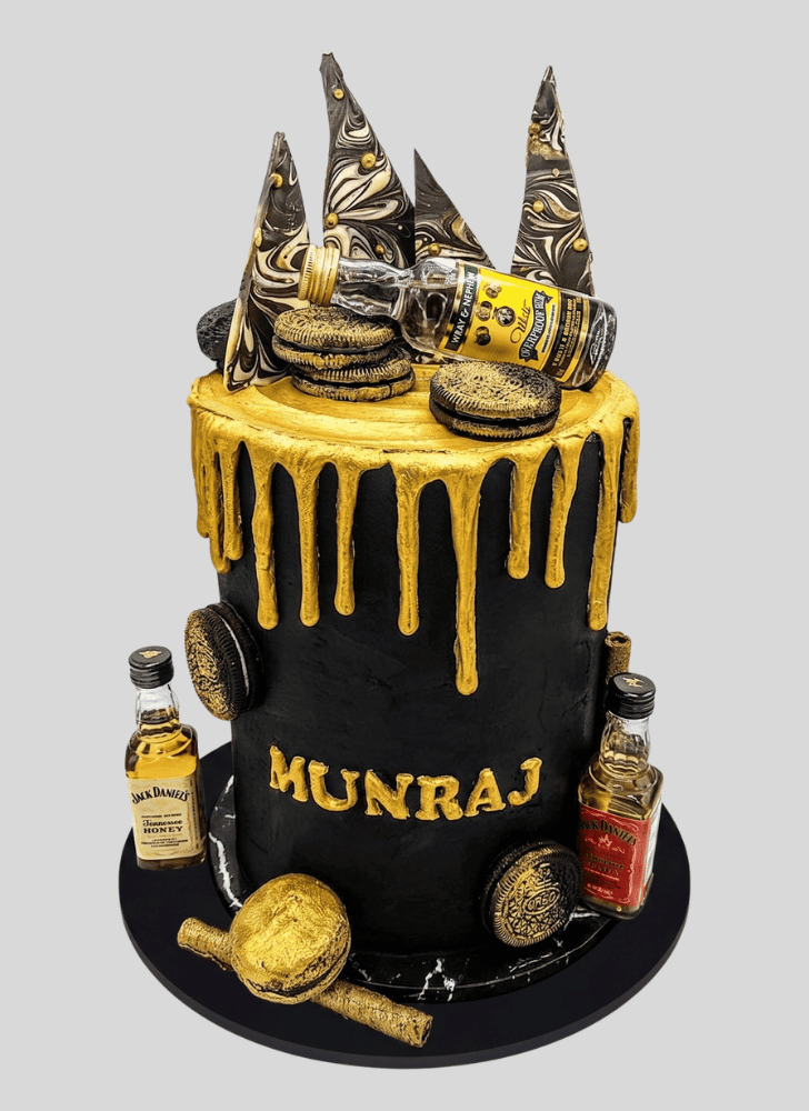 Good Looking Alcohol Cake