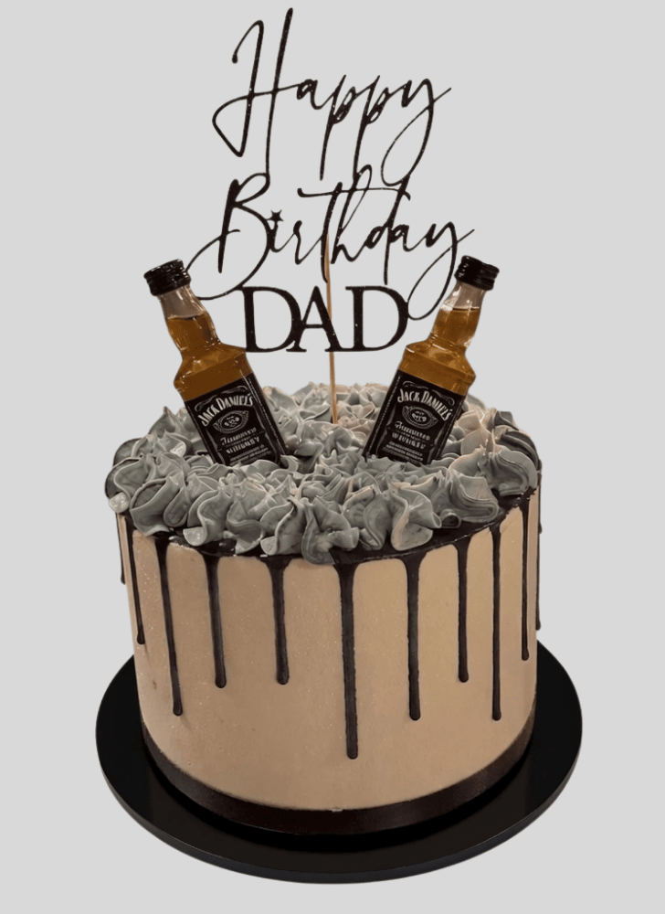 Lovely Alcohol Cake Design