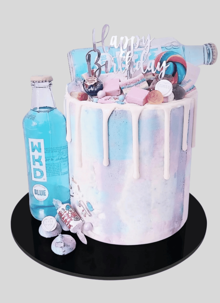 Nice Alcohol Cake