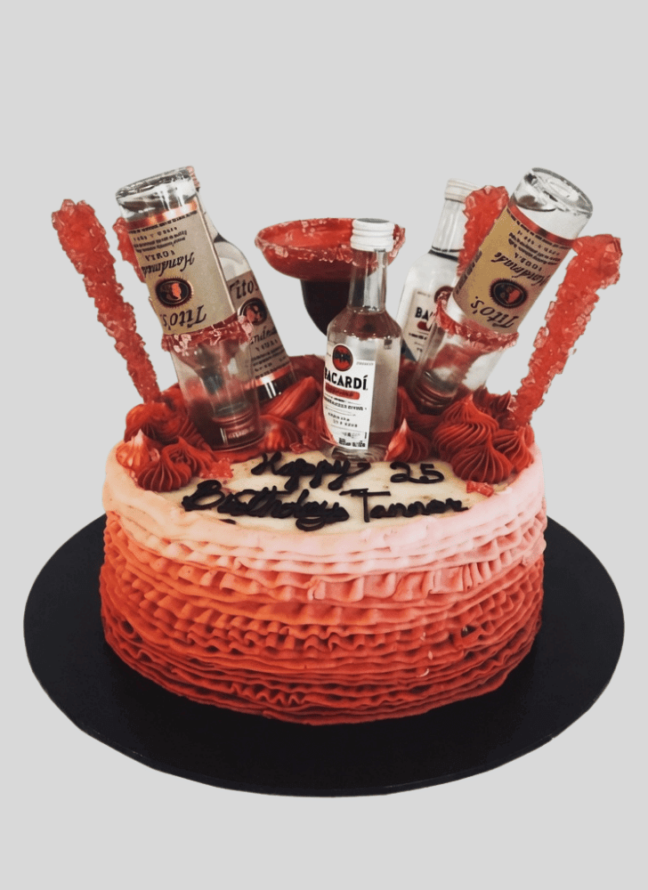 Ravishing Alcohol Cake